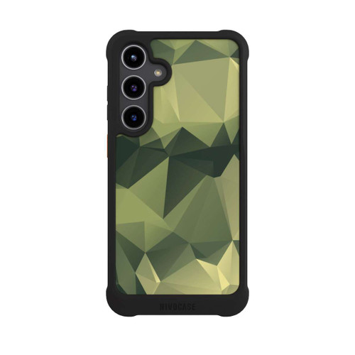 Samsung Galaxy S24+ NIVOmax Polygonales Camouflage