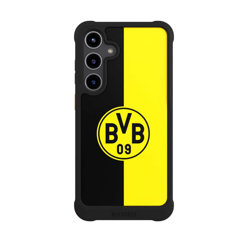 Galaxy S24 + NIVOmax BVB Noir / Jaune