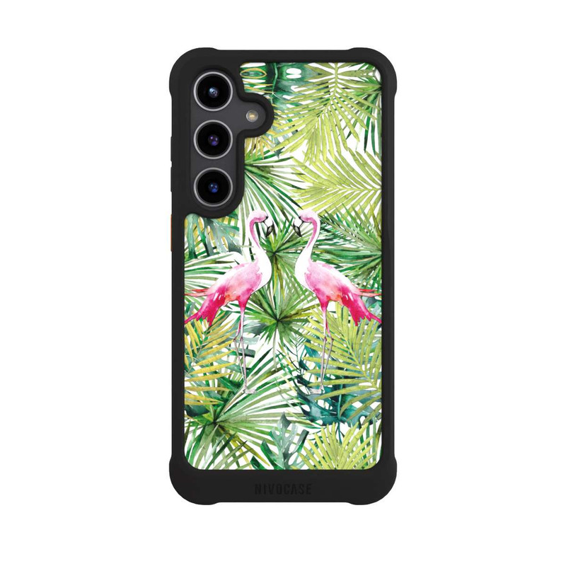 Galaxy S24 + NIVOmax Palm Flamingo
