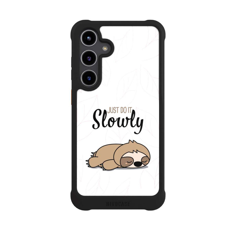 Galaxy S24 + NIVOmax Just Do It Slowly Sloth