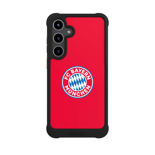 Samsung Galaxy S24+ NIVOmax FCB Logo auf Rot
