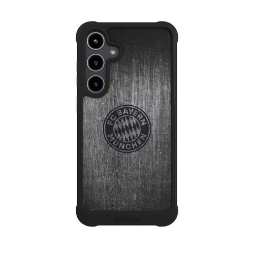 Samsung Galaxy S24+ NIVOmax Metalllook FCB Logo einfarbig