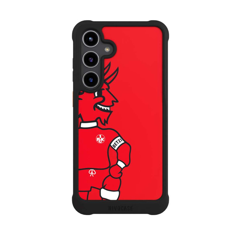 Galaxy S24 + NIVOmax FCK Betzi mit Fußball