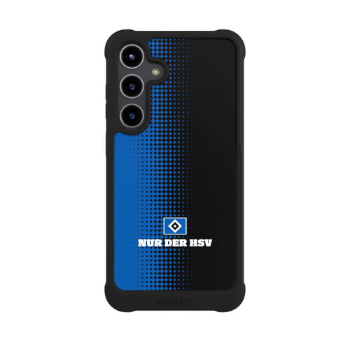 Samsung Galaxy S24+ NIVOmax Nur der HSV - Rautenraster Schwarz