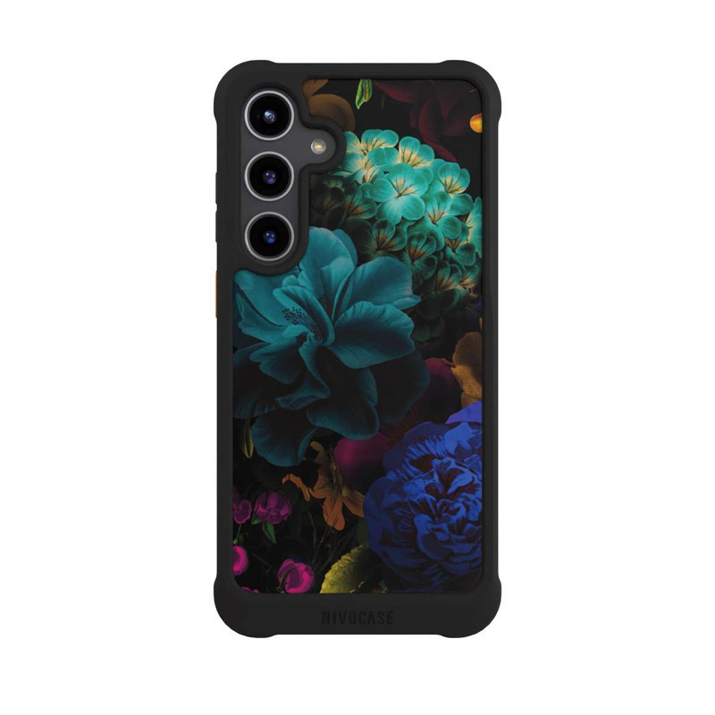 Galaxy S24 + NIVOmax Motif de fleurs 4