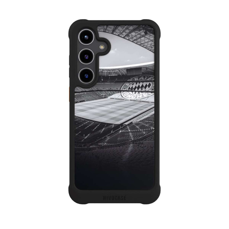 Galaxy S24 + NIVOmax Stadion FC Bayern - Black White