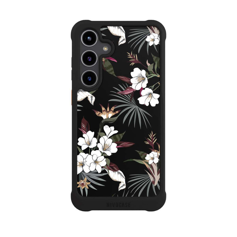 Galaxy S24 + NIVOmax Flowers Black