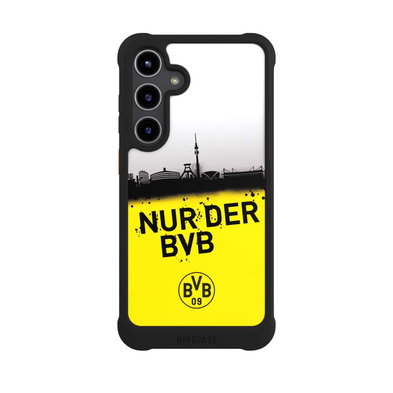 Galaxy S24 + NIVOmax Nur der BVB - Silhouette
