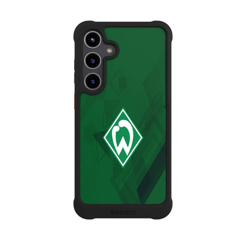 Samsung Galaxy S24+ NIVOmax Grüne Grafikelemente - Werder Bremen