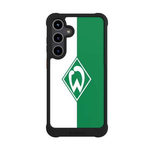 Samsung Galaxy S24+ NIVOmax Weiß-Grün - Werder Bremen
