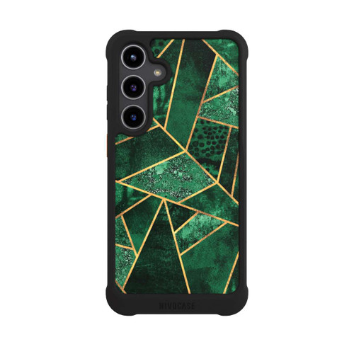 Samsung Galaxy S24+ NIVOmax Tief Smaragdgrün Golddruck