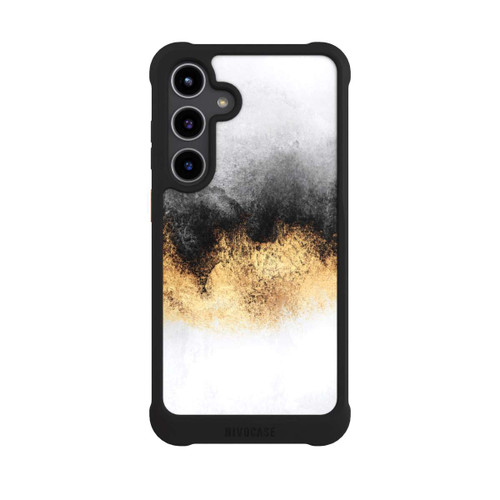 Samsung Galaxy S24+ NIVOmax Grauer Himmelstaub Golddruck