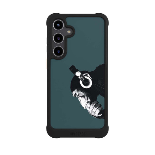 Samsung Galaxy S24+ NIVOmax Denkender Affe Blau