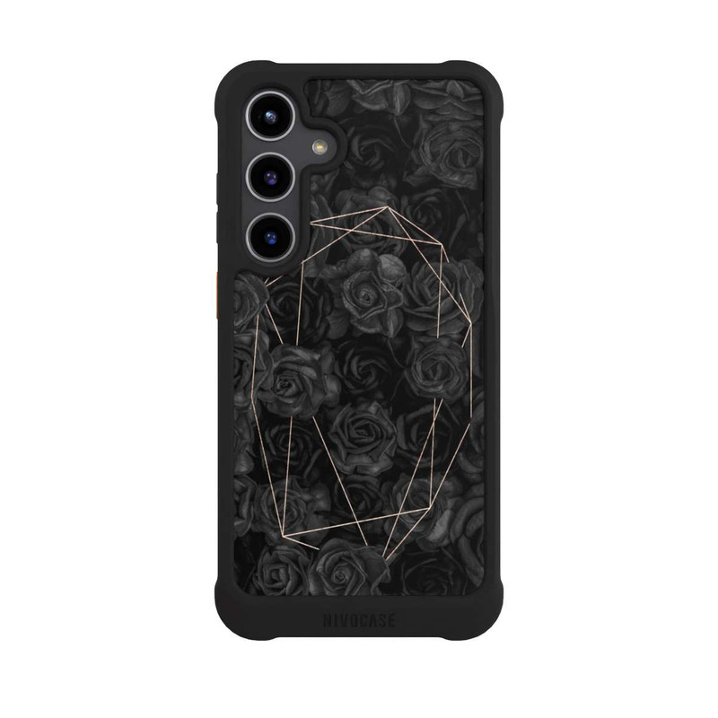 Galaxy S24 + NIVOmax Roses noires