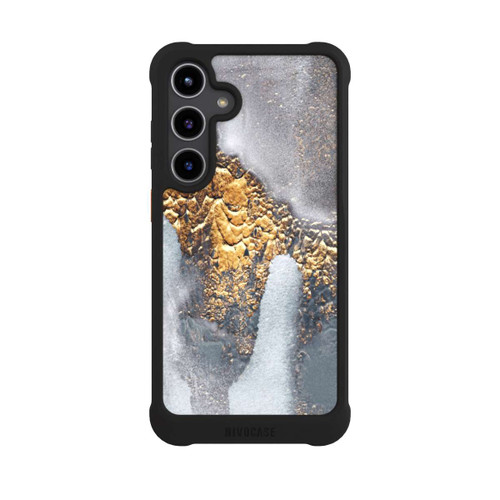 Samsung Galaxy S24+ NIVOmax Beton-Gold-Glitzerlook