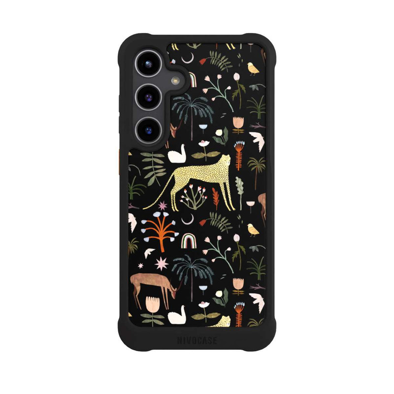 Galaxy S24 + NIVOmax Wilde Gartenbuchstaben von Léa Le Pivert