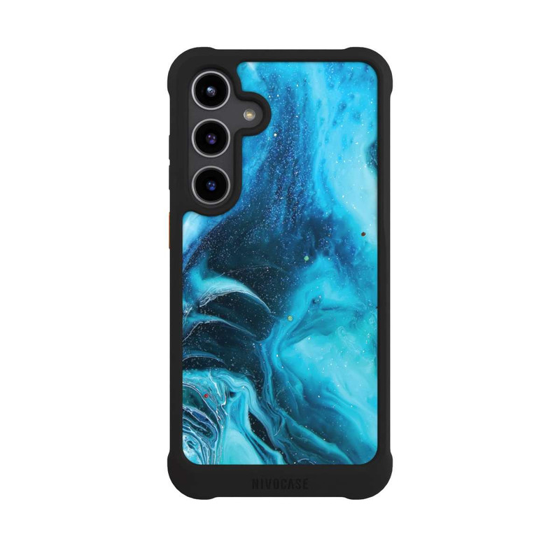 Galaxy S24 + NIVOmax Bleu Liquide
