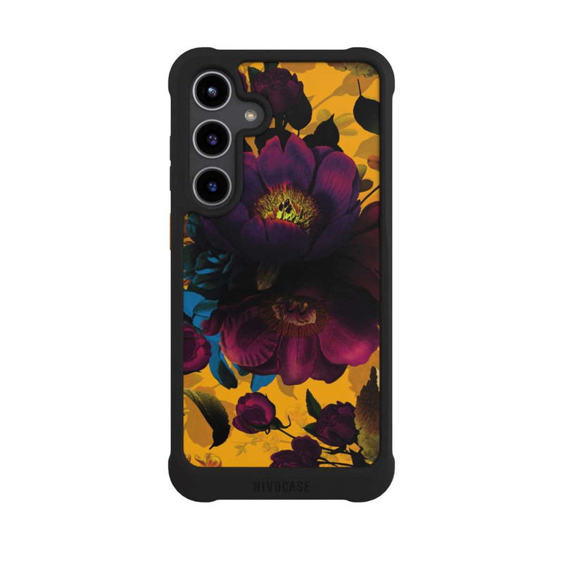 Galaxy S24 + NIVOmax Elegante Blumen