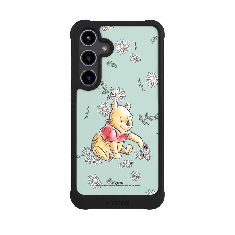 Galaxy S24 + NIVOmax Winnie Puuh Gänseblümchen und Käfer Liebe