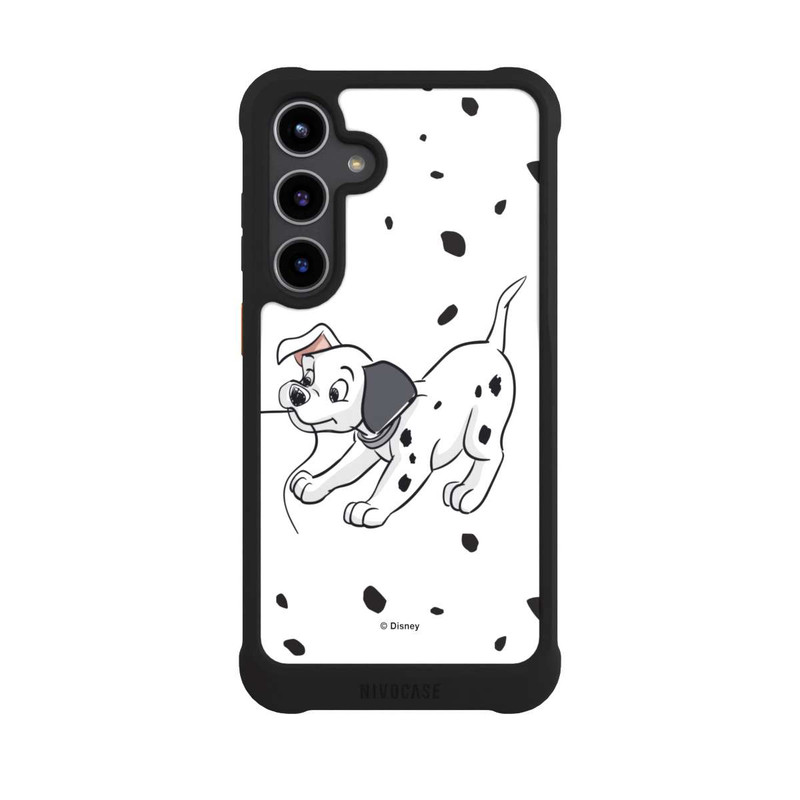 Galaxy S24 + NIVOmax Couple Dalmatian Right