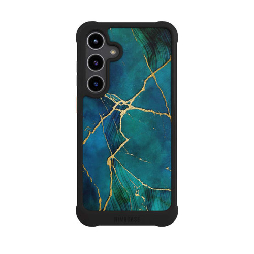 Samsung Galaxy S24+ NIVOmax Mineralischer Glamourlook Blaugold