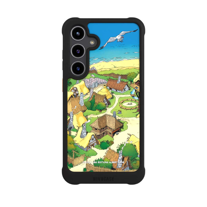 Galaxy S24 + NIVOmax Asterix & Obelix village