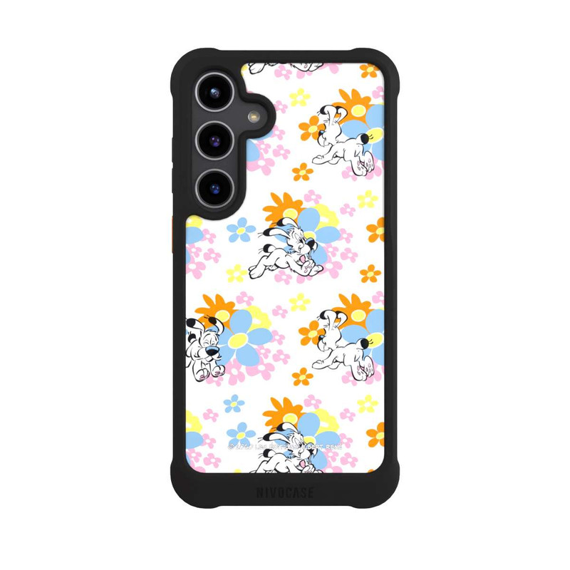 Galaxy S24 + NIVOmax Dogmatix Colourful Flowers Pattern