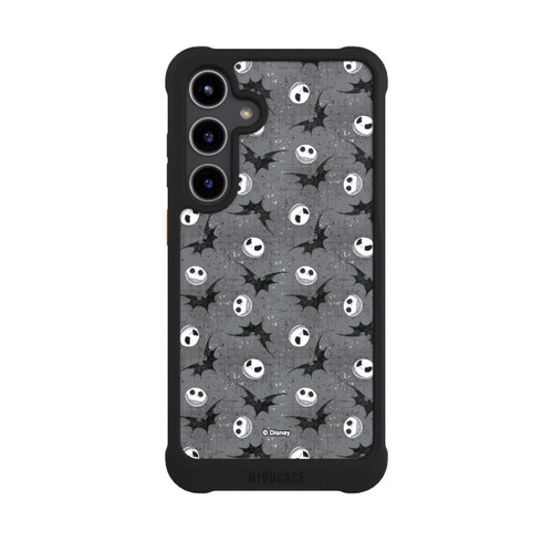 Samsung Galaxy S24+ NIVOmax Jack Grey Pattern Tim Burtons Nightmare before Christmas