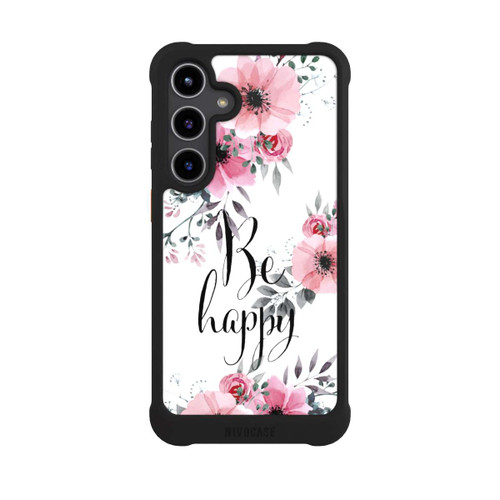 Samsung Galaxy S24+ NIVOmax Be Happy Blumen