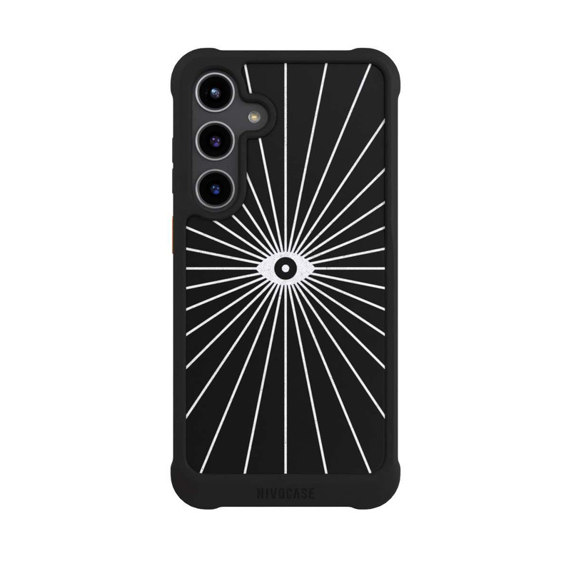 Galaxy S24 + NIVOmax Abstraktes Auge
