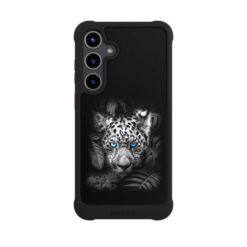 Galaxy S24 + NIVOmax Jaguar Schwarz Dschungel