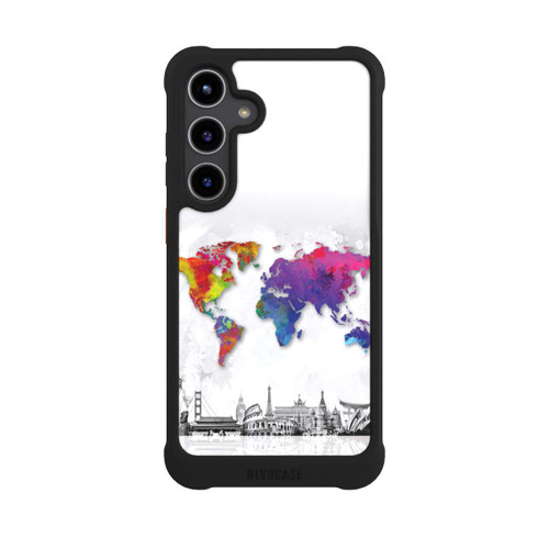 Samsung Galaxy S24+ NIVOmax Worldmap with Skyline