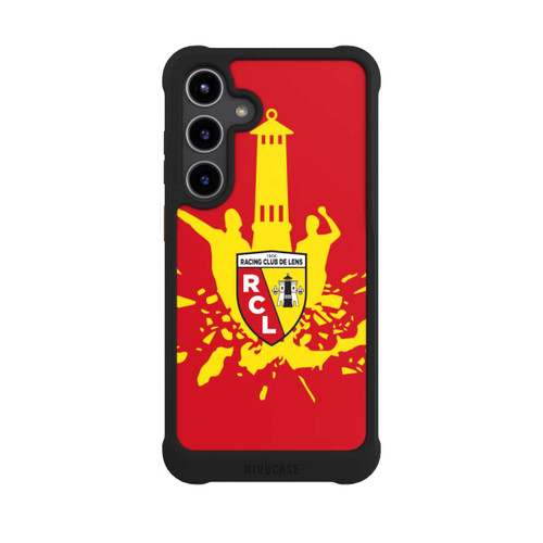 Samsung Galaxy S24+ NIVOmax Tour RCL jaune sur rouge