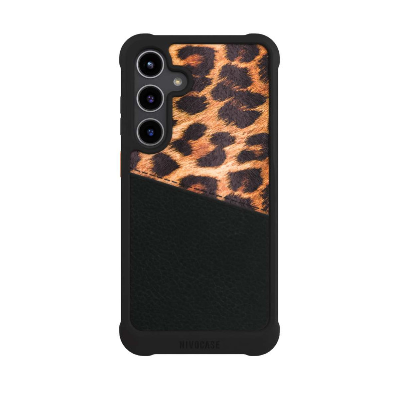 Galaxy S24 + NIVOmax Leather and Leo