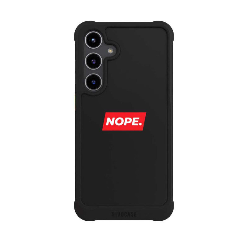 Galaxy S24 + NIVOmax NOPE.