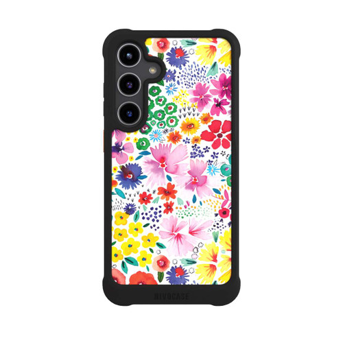 Samsung Galaxy S24+ NIVOmax Kunstvolle kleine Frühlingsblumen