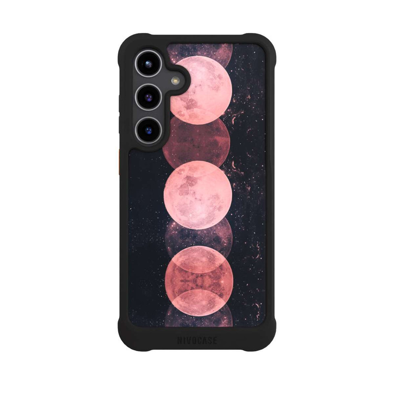 Galaxy S24 + NIVOmax Phases de la lune rose