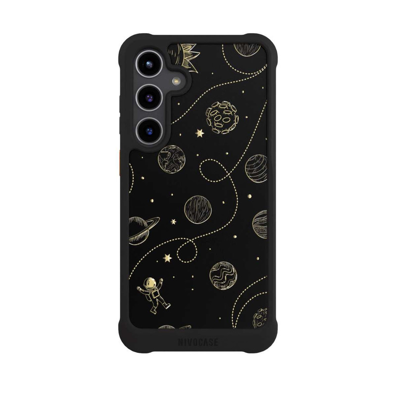 Galaxy S24 + NIVOmax Planeten Gold