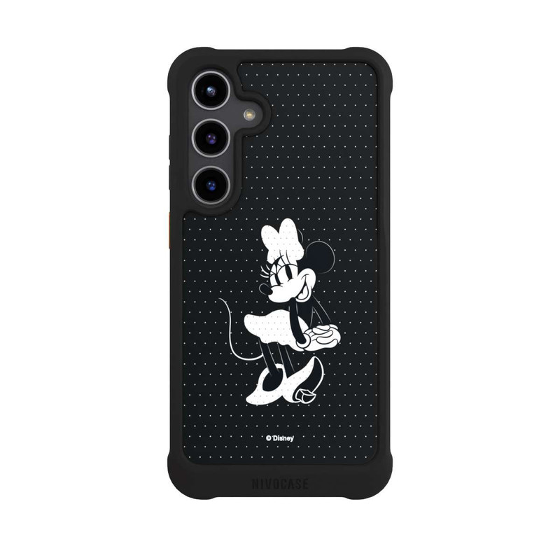 Galaxy S24 + NIVOmax Minnie Frech Schwarz