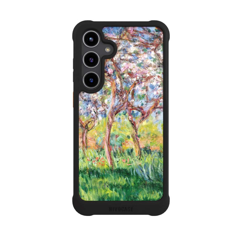 Galaxy S24 + NIVOmax Der Printemps in Giverny von Claude Monet