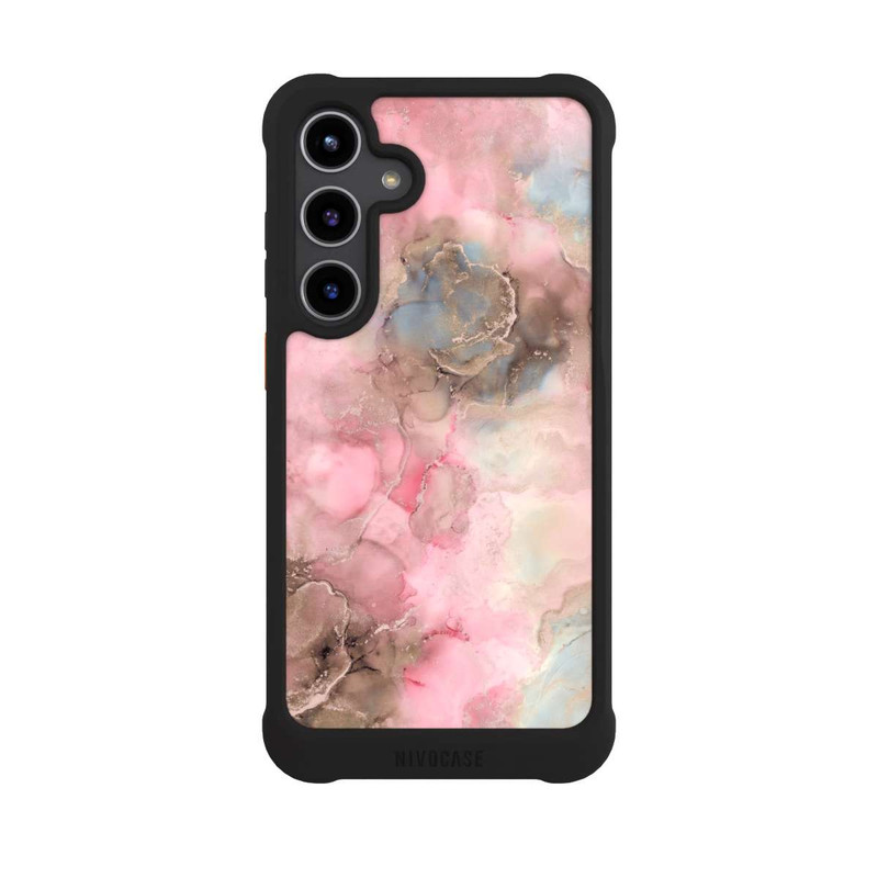 Galaxy S24 + NIVOmax Encre Rose Sarcelle