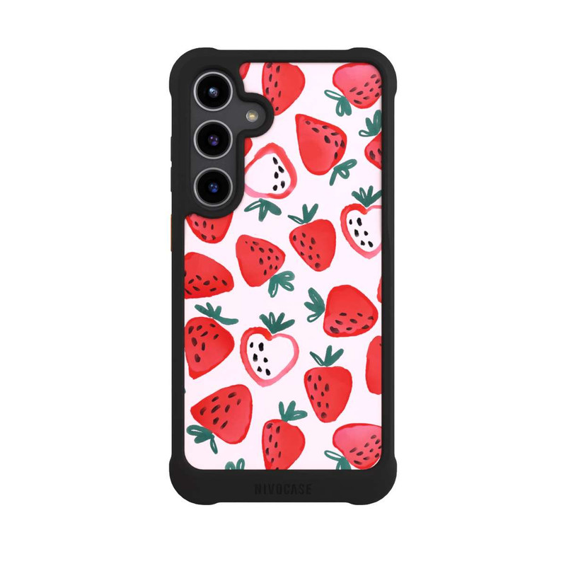 Galaxy S24 + NIVOmax L'amour des fraises 1