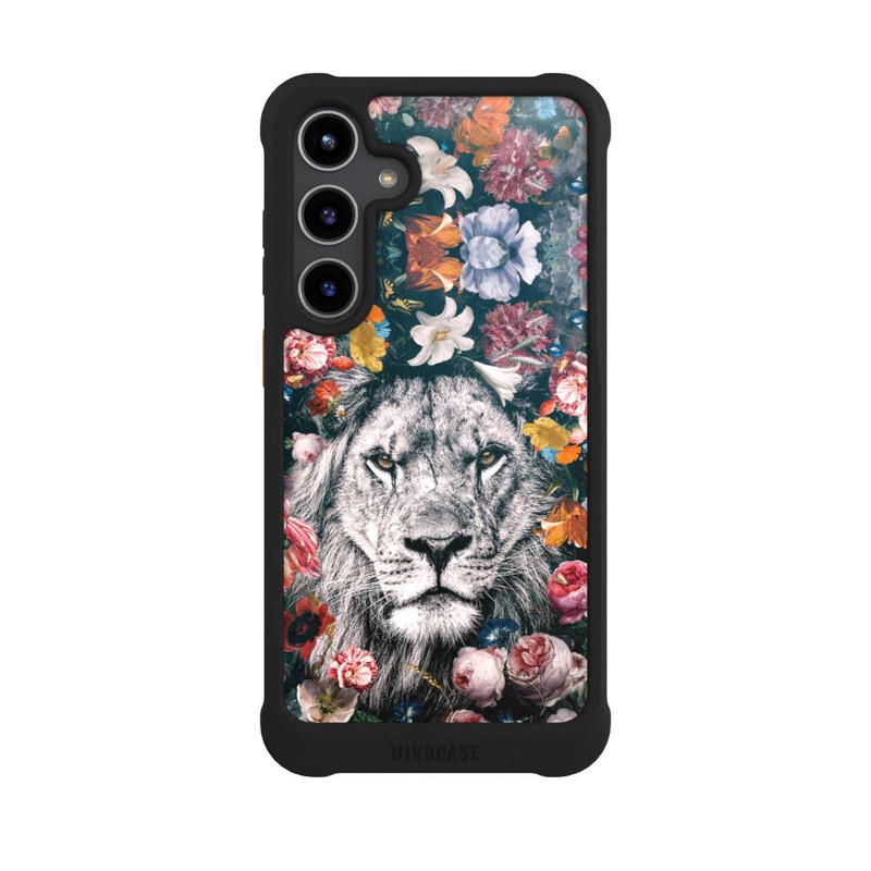 Galaxy S24 + NIVOmax Lion Flowers