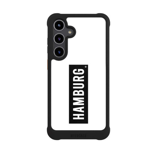 Samsung Galaxy S24+ NIVOmax HSV Hamburg Schwarz Weiss