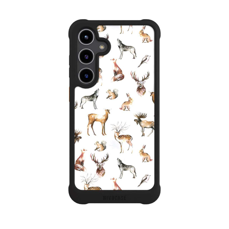 Galaxy S24 + NIVOmax Animaux d'hiver des bois