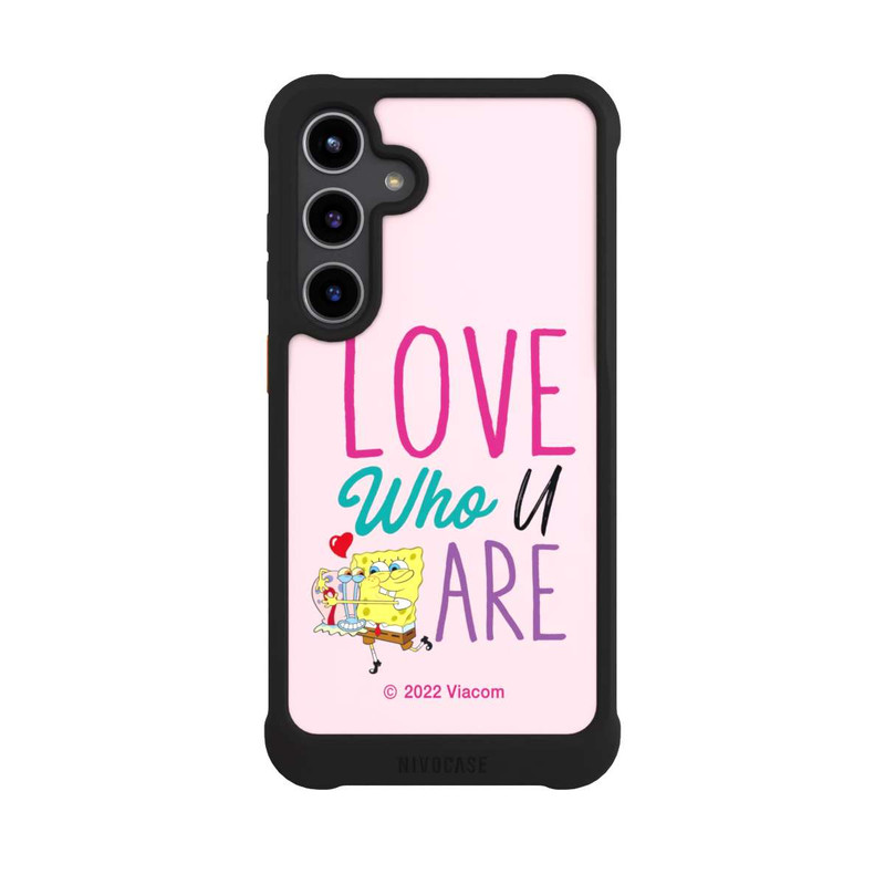 Galaxy S24 + NIVOmax Spongebob - Love Who U Are