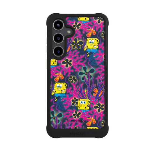 Samsung Galaxy S24+ NIVOmax Spongebob - Coral Muster