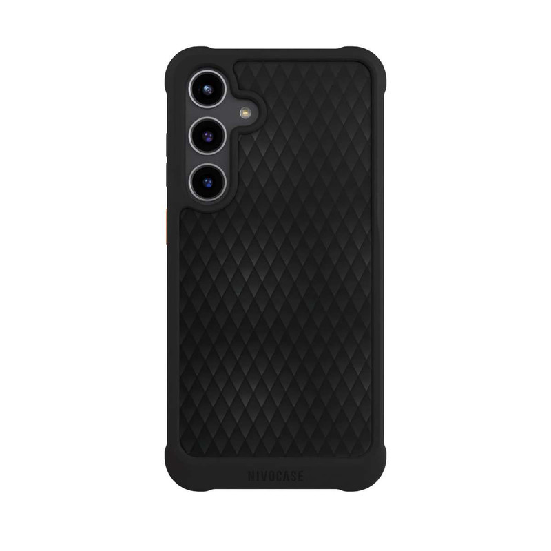 Galaxy S24 + NIVOmax Peau de Serpent Noire