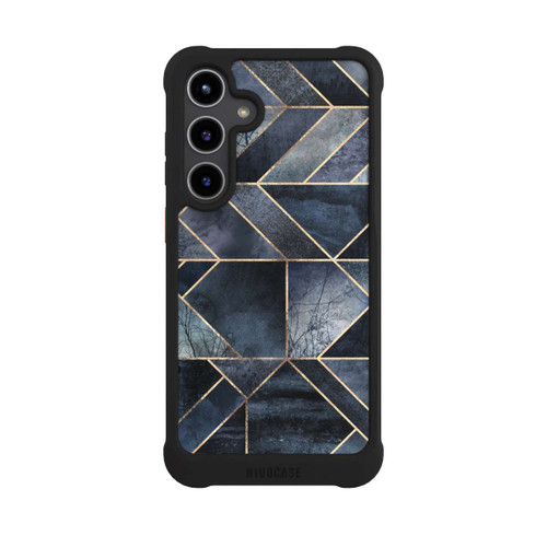Samsung Galaxy S24+ NIVOmax Abstraktes Natur-Dunkelblau