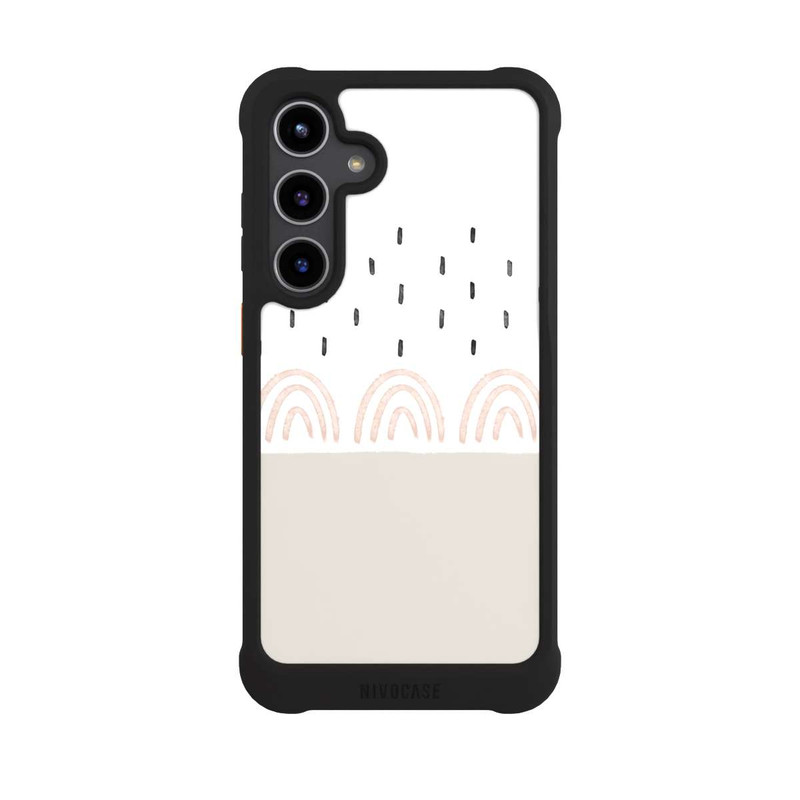 Galaxy S24 + NIVOmax Regen auf Regenbögen -Anastasia Sawall